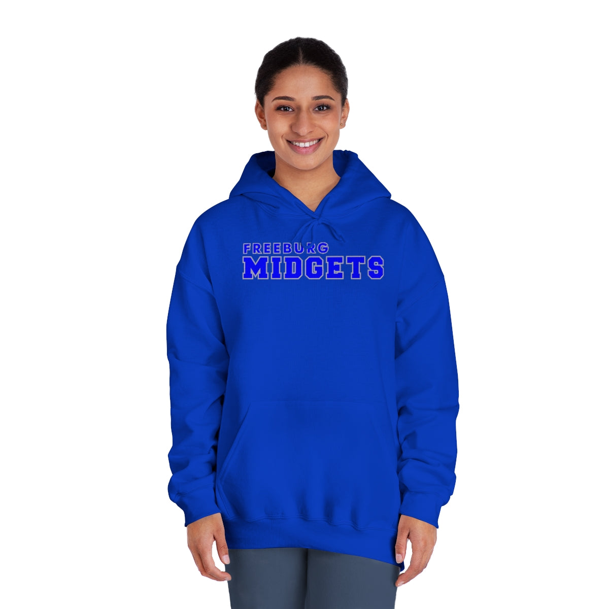 Freeburg Midgets Unisex DryBlend® Hooded Sweatshirt