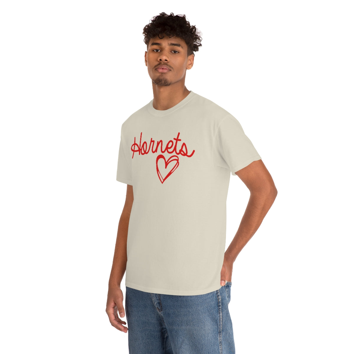 Hornet Heart Unisex Heavy Cotton Tee