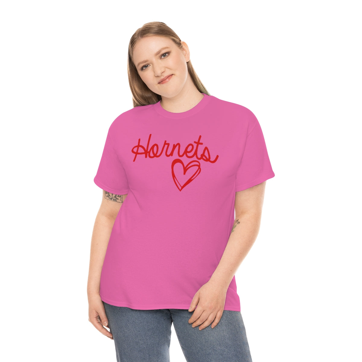 Hornet Heart Unisex Heavy Cotton Tee