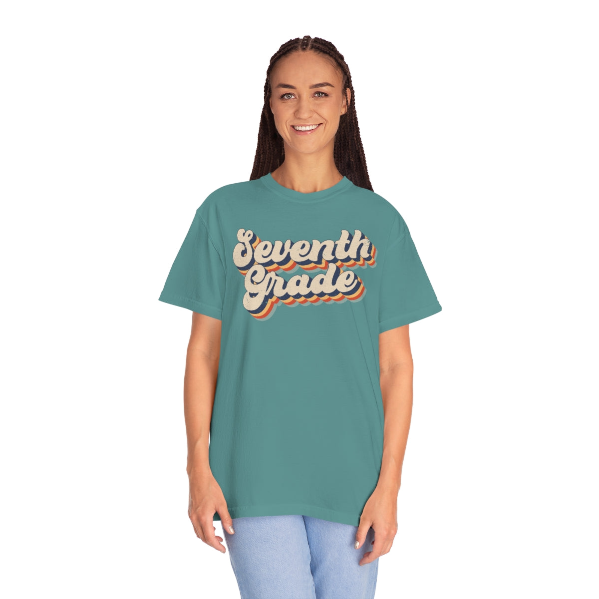 Retro Seventh Grade Unisex Garment-Dyed Comfort Colors PREMIUM T-shirt