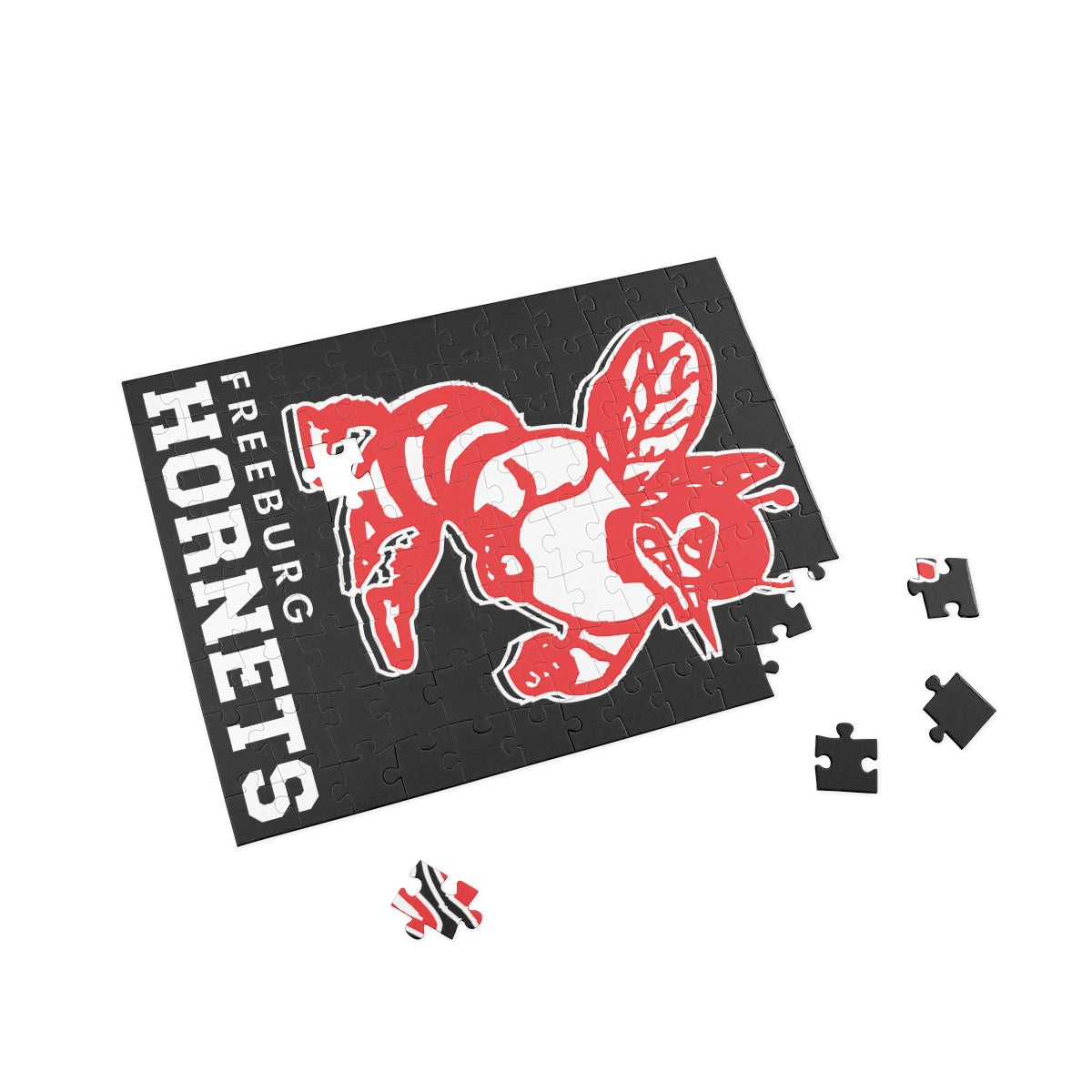 Freeburg Hornets Black Puzzle (96, 252, 500, 1000-Piece)