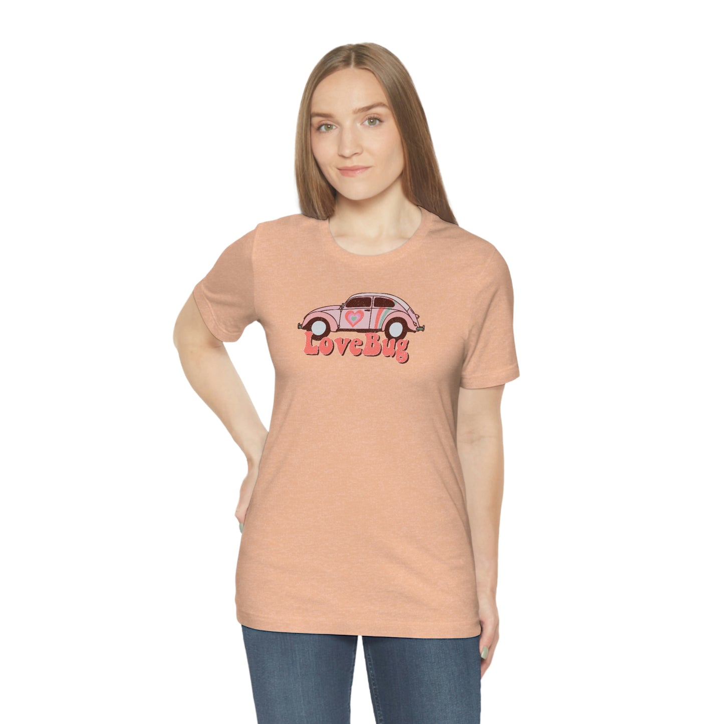 "Love Bug"  Unisex Jersey Short Sleeve Tee