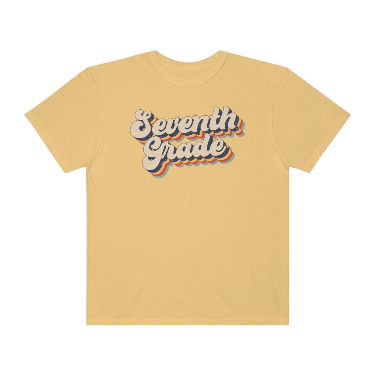 Retro Seventh Grade Unisex Garment-Dyed Comfort Colors PREMIUM T-shirt