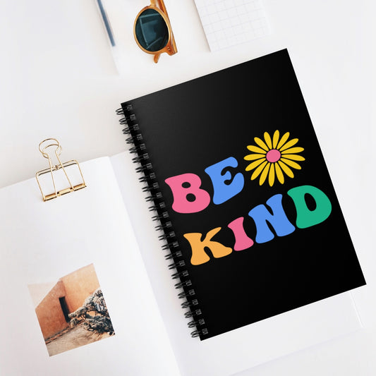 Be Kind Spiral Notebook - Ruled Line