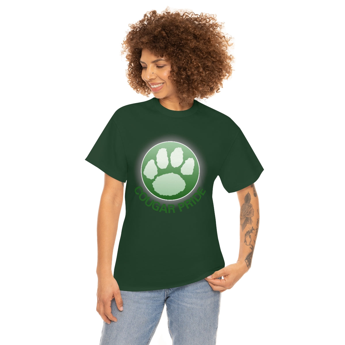 Smithton Cougar Pride Unisex Heavy Cotton Tee