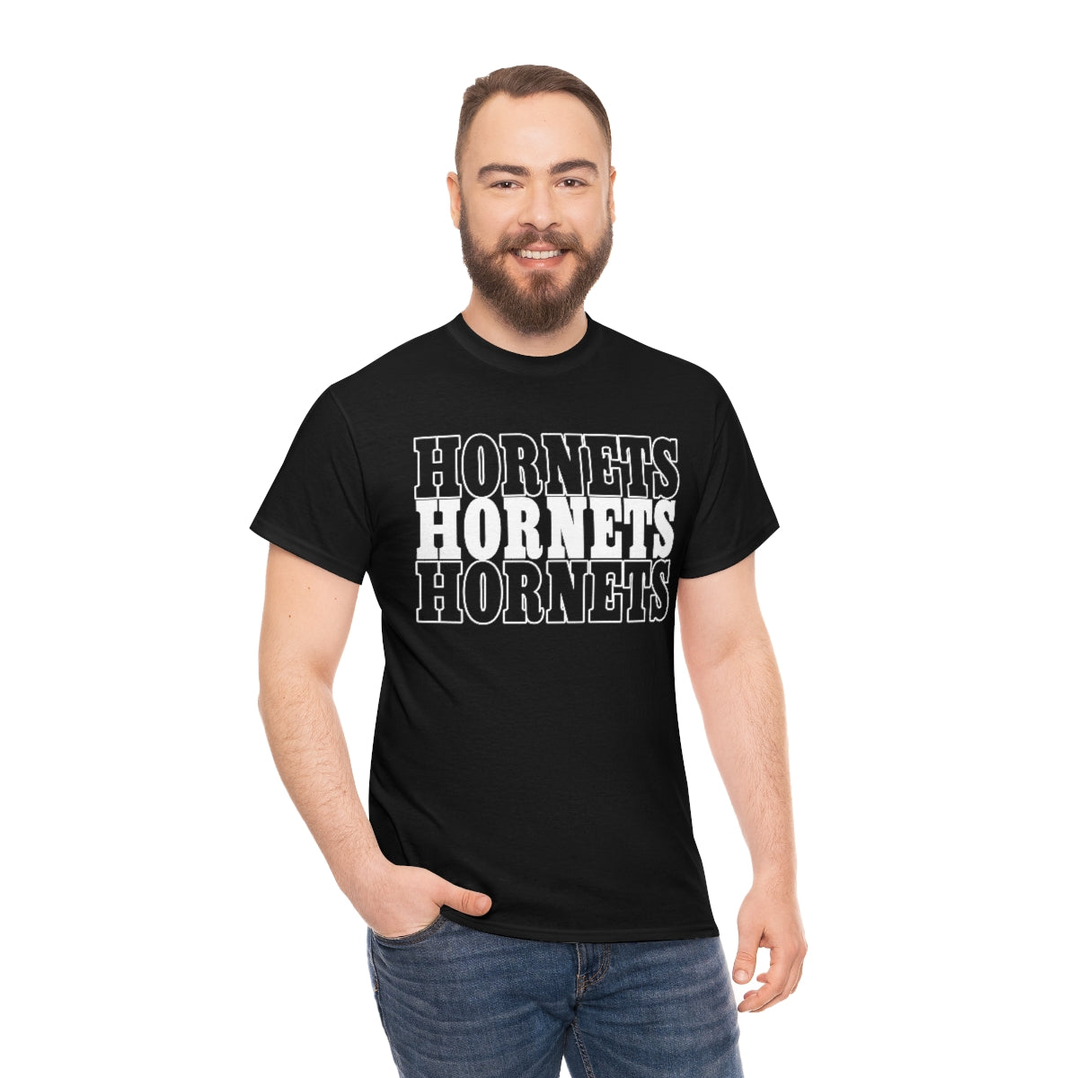 Hornet Heart Unisex Heavy Cotton Tee