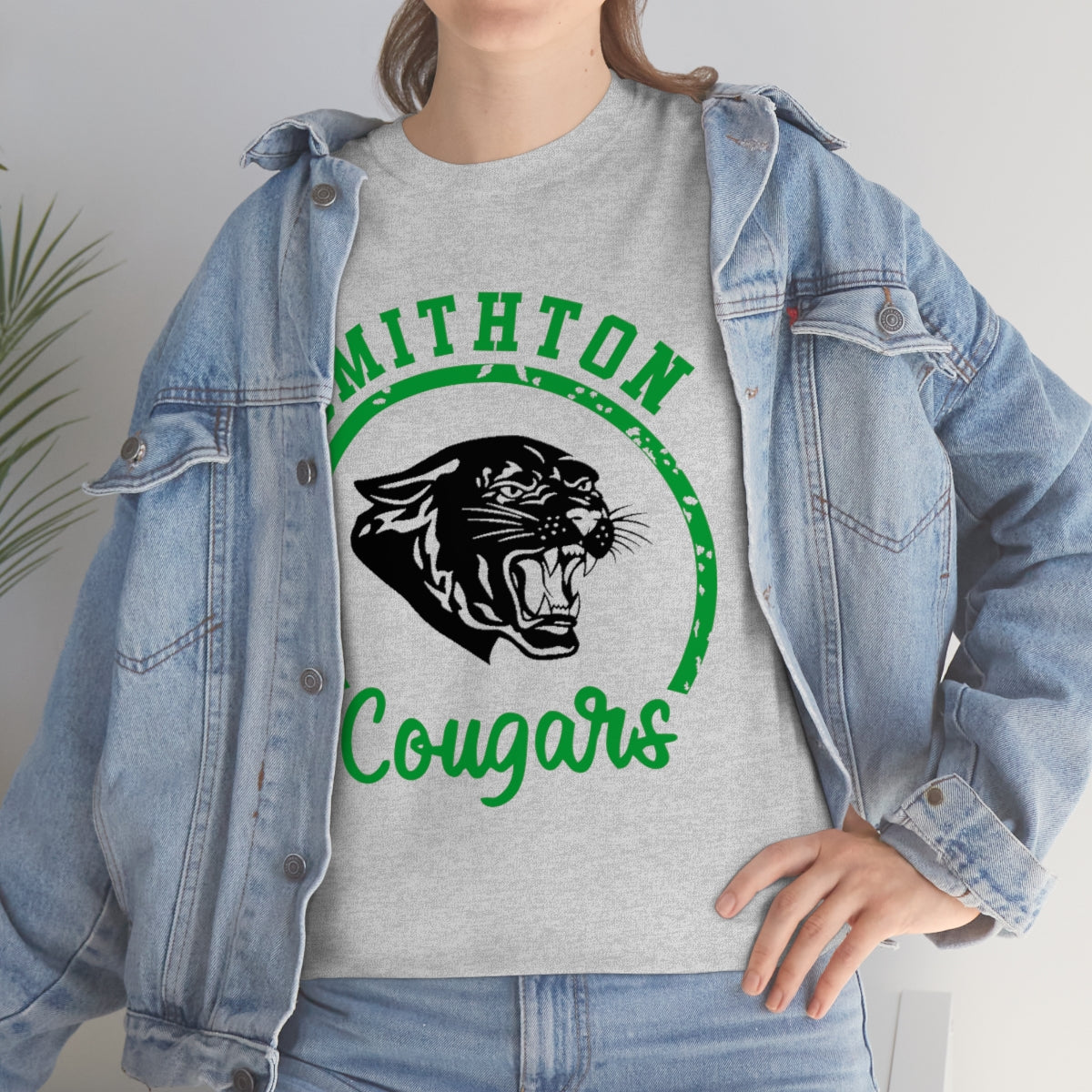 Smithton Cougars Unisex Heavy Cotton Tee