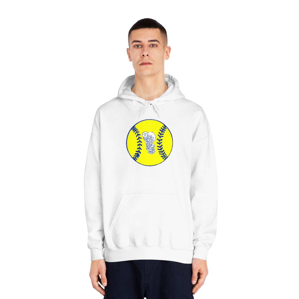 Freeburg Midgets Softball Unisex DryBlend® Hooded Sweatshirt