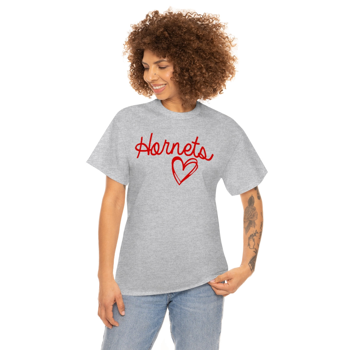 Hornet Heart Unisex Heavy Cotton Tee