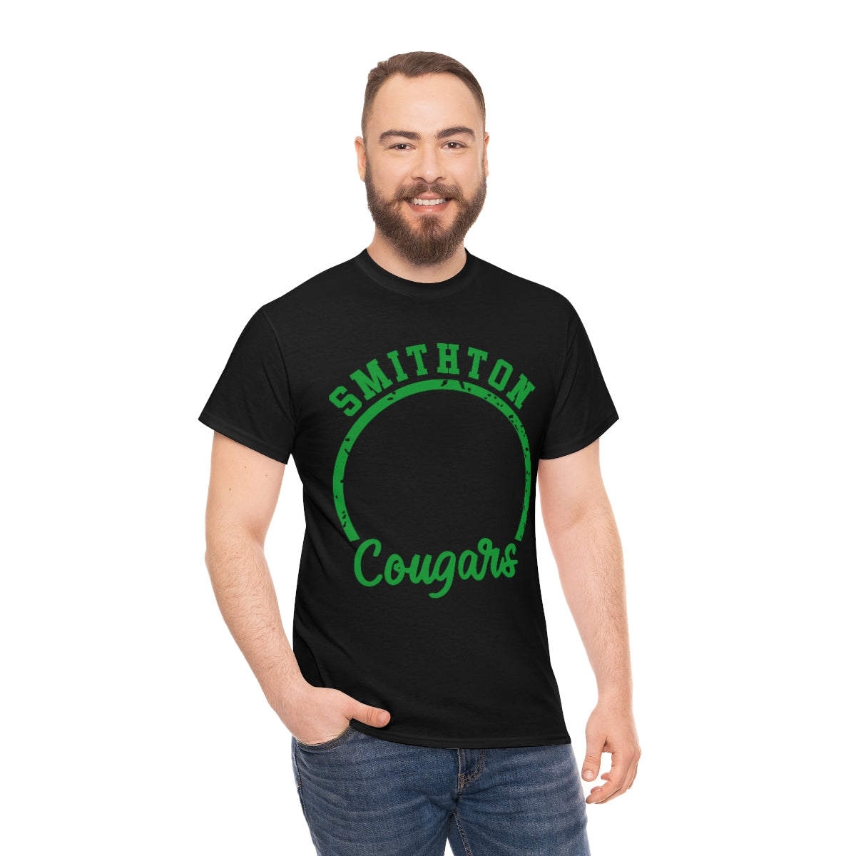 Smithton Cougars Unisex Heavy Cotton Tee