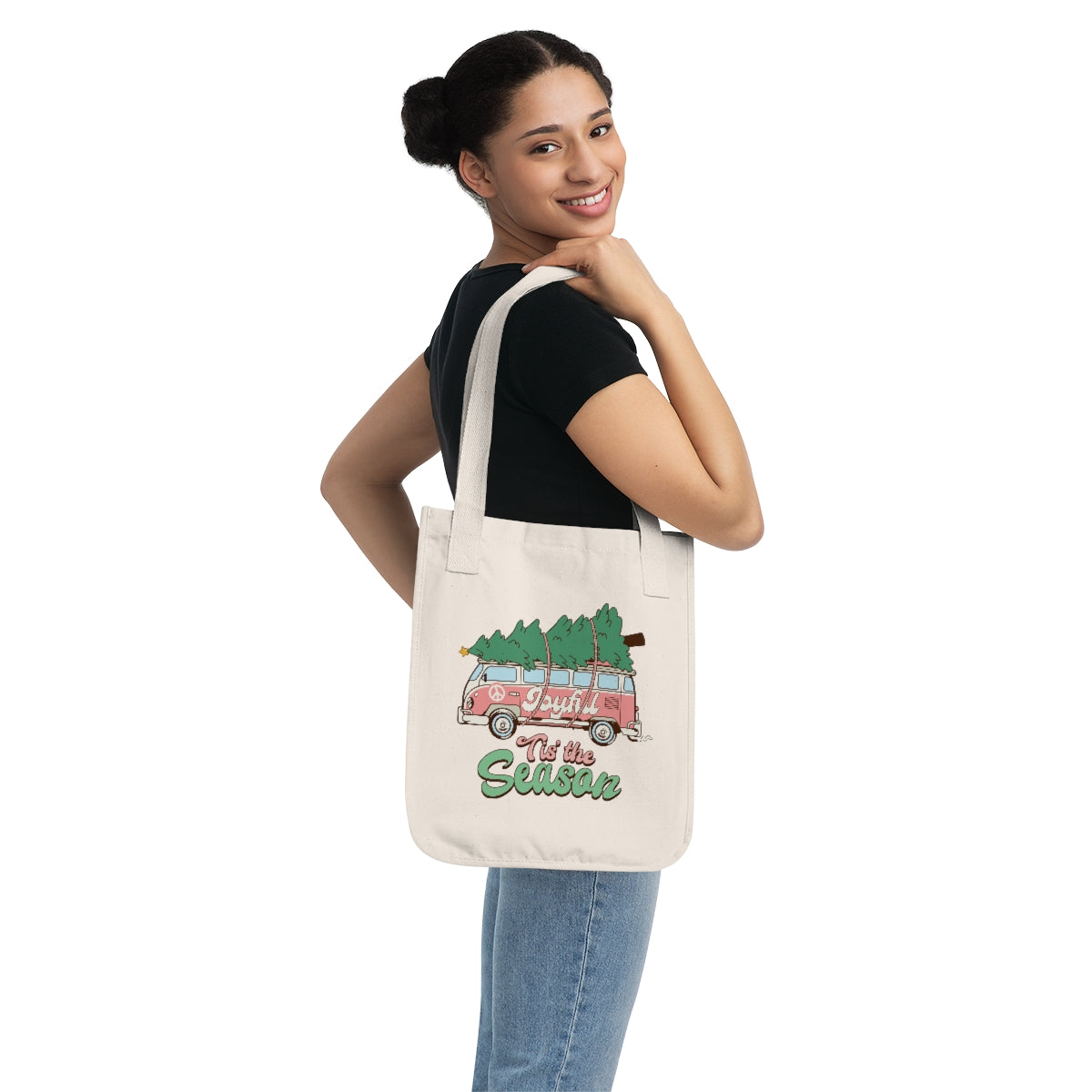 Tis the Season Organic Canvas Tote Bag