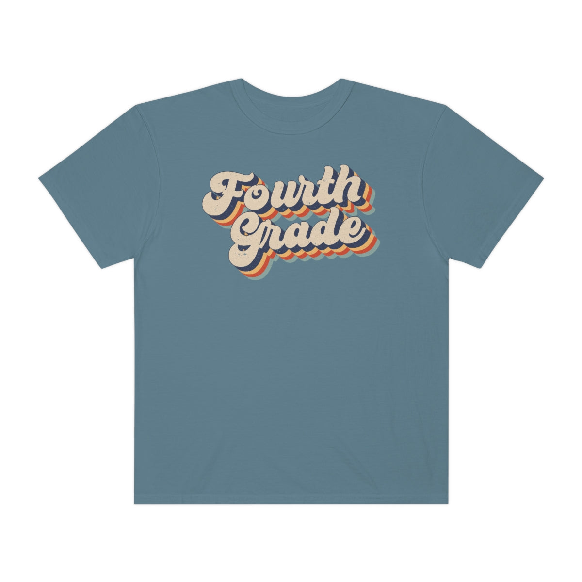 Retro Fourth Grade Unisex Garment-Dyed Comfort Colors PREMIUM T-shirt