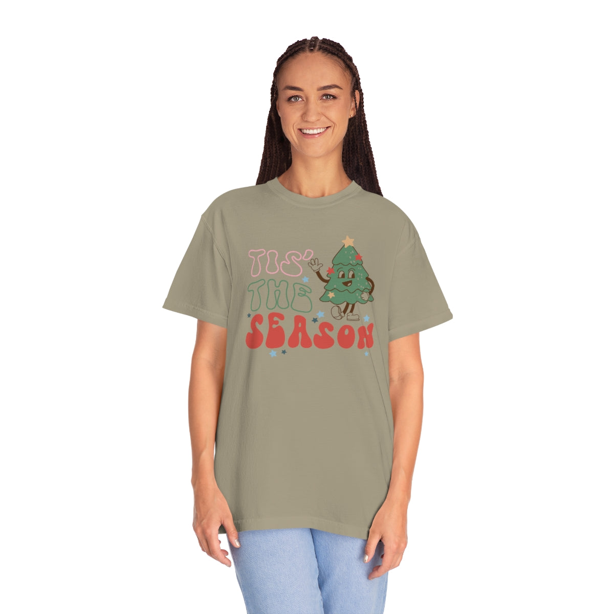 Tis the Season Christmas Unisex Garment-Dyed Comfort Colors PREMIUM T-shirt