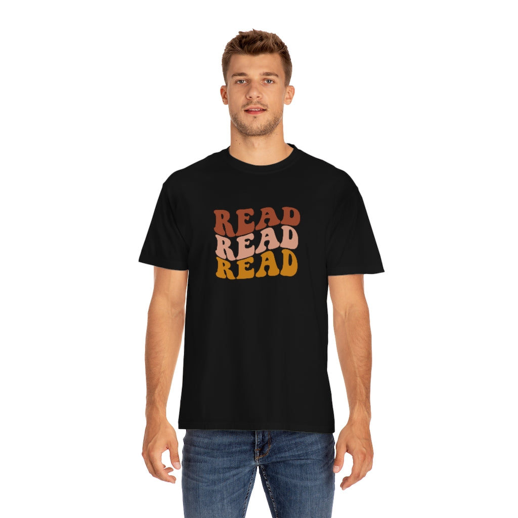 Read Read Read Warm Colors Unisex Garment-Dyed PREMIUM T-shirt