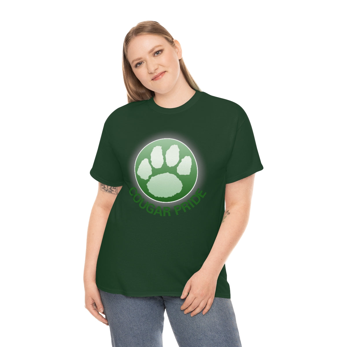 Smithton Cougar Pride Unisex Heavy Cotton Tee