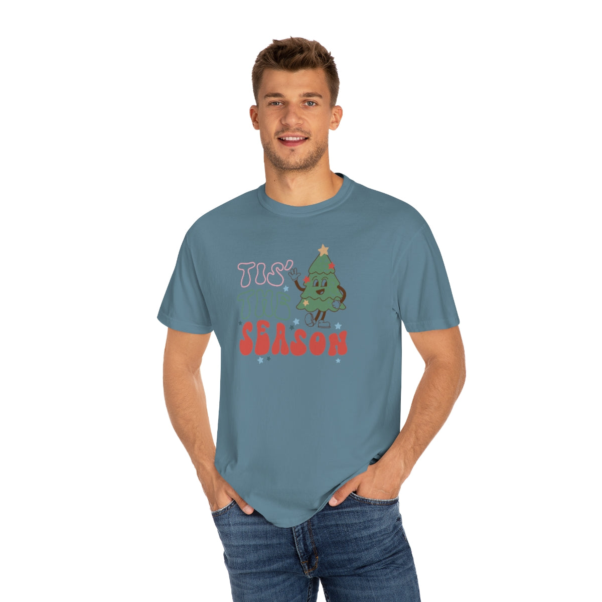 Tis the Season Christmas Unisex Garment-Dyed Comfort Colors PREMIUM T-shirt