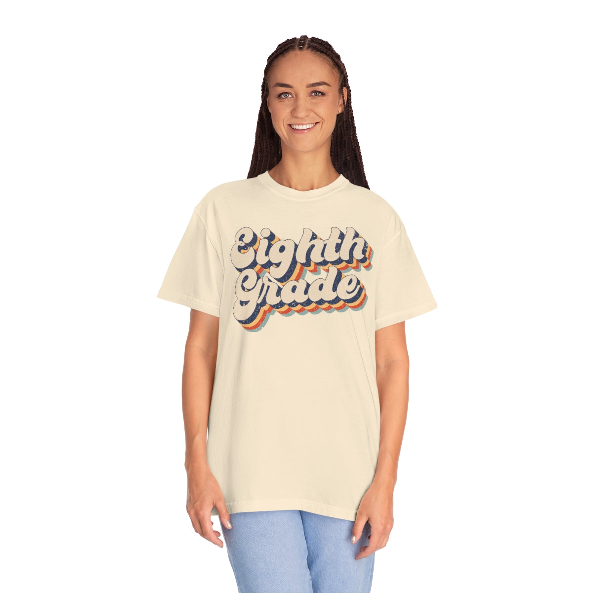 Retro Eighth Grade Unisex Garment-Dyed Comfort Colors PREMIUM T-shirt