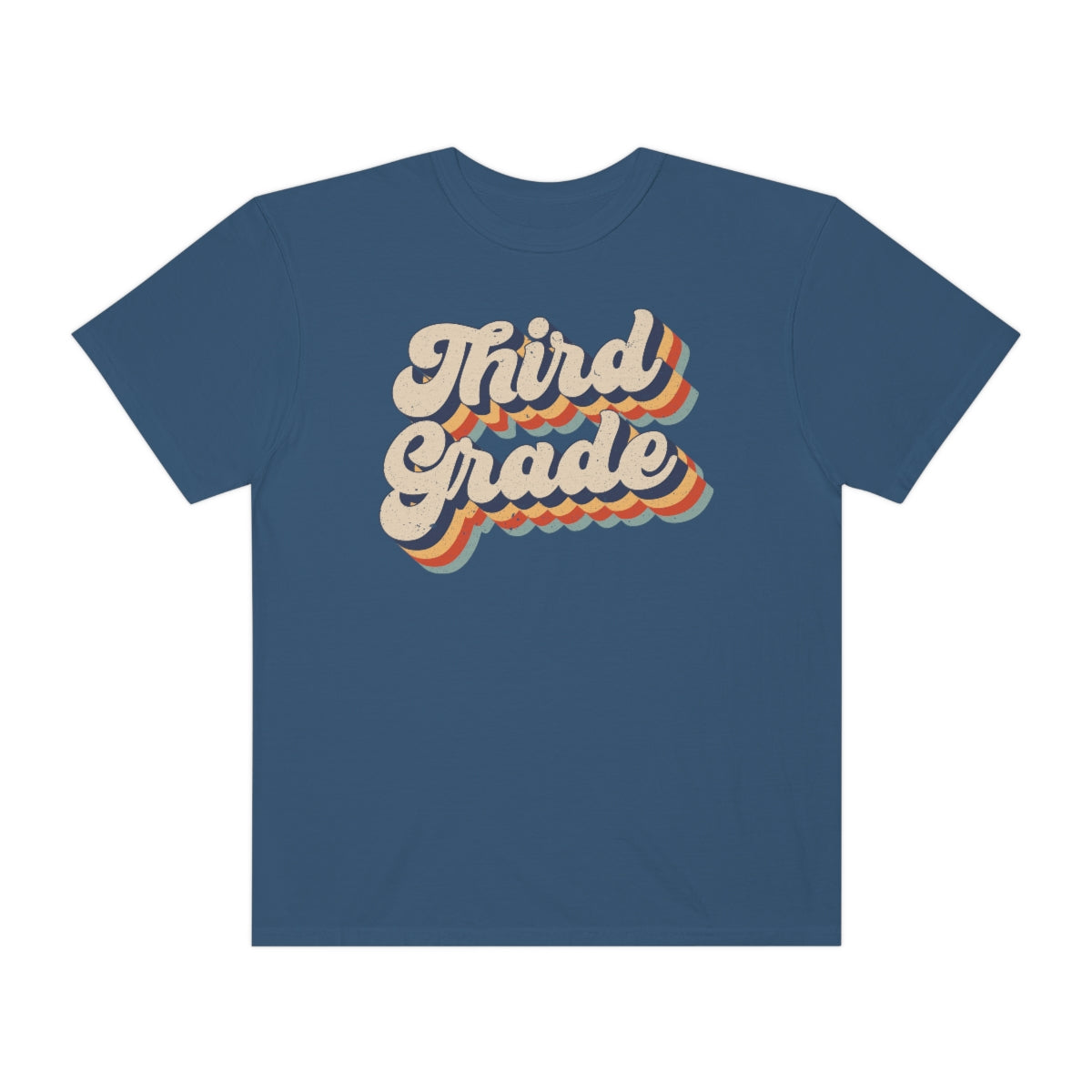 Retro Third Grade Unisex Garment-Dyed Comfort Colors PREMIUM T-shirt