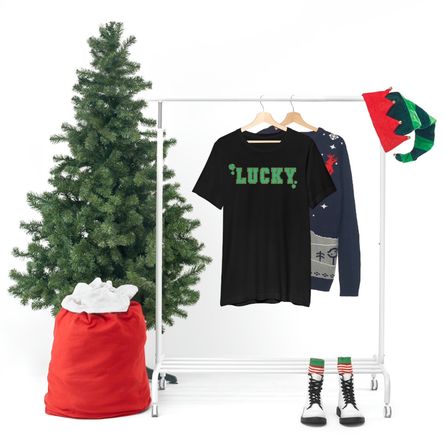 St. Patrick's Day "Lucky" Unisex Jersey Short Sleeve Tee