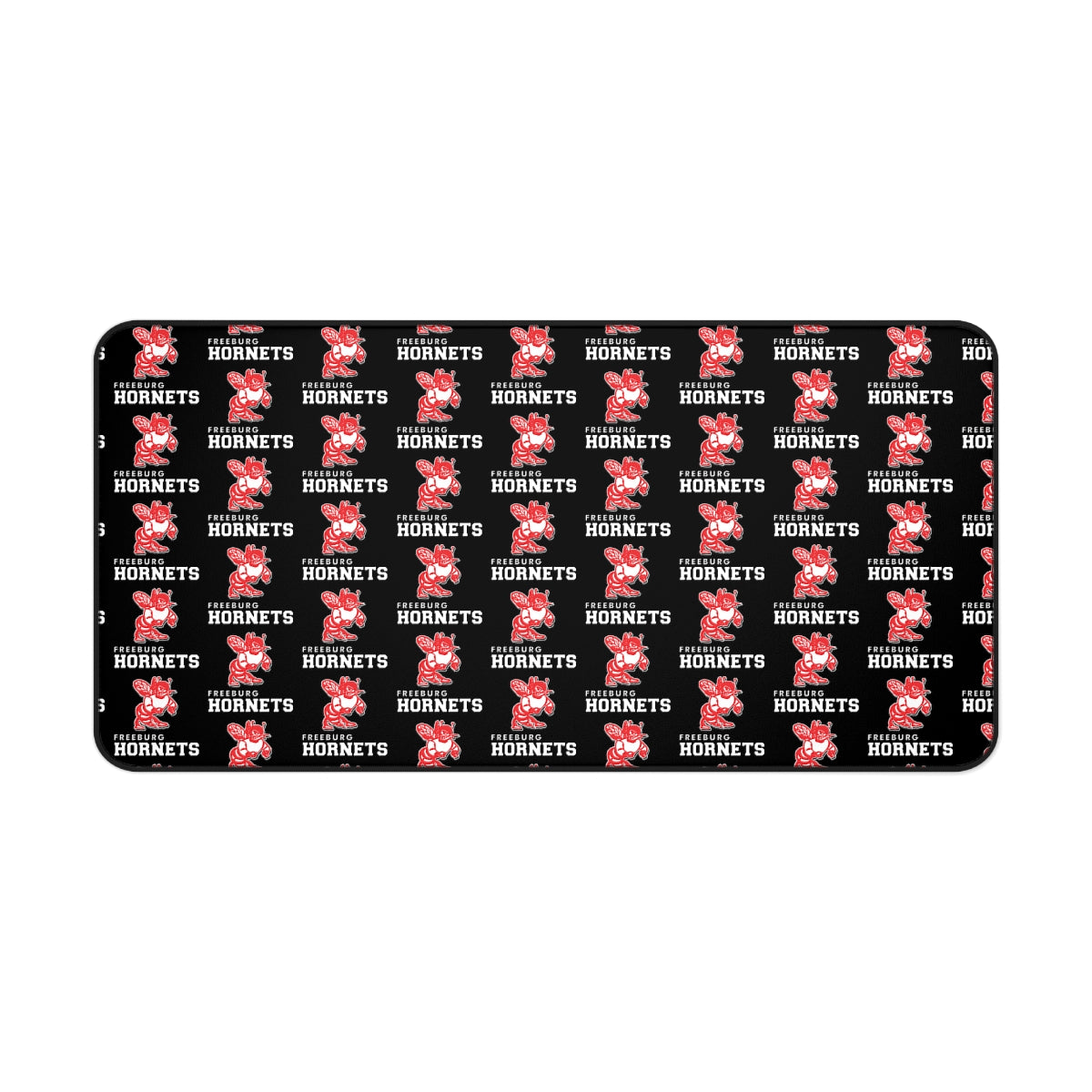 Freeburg Hornets Pattern Desk Mat