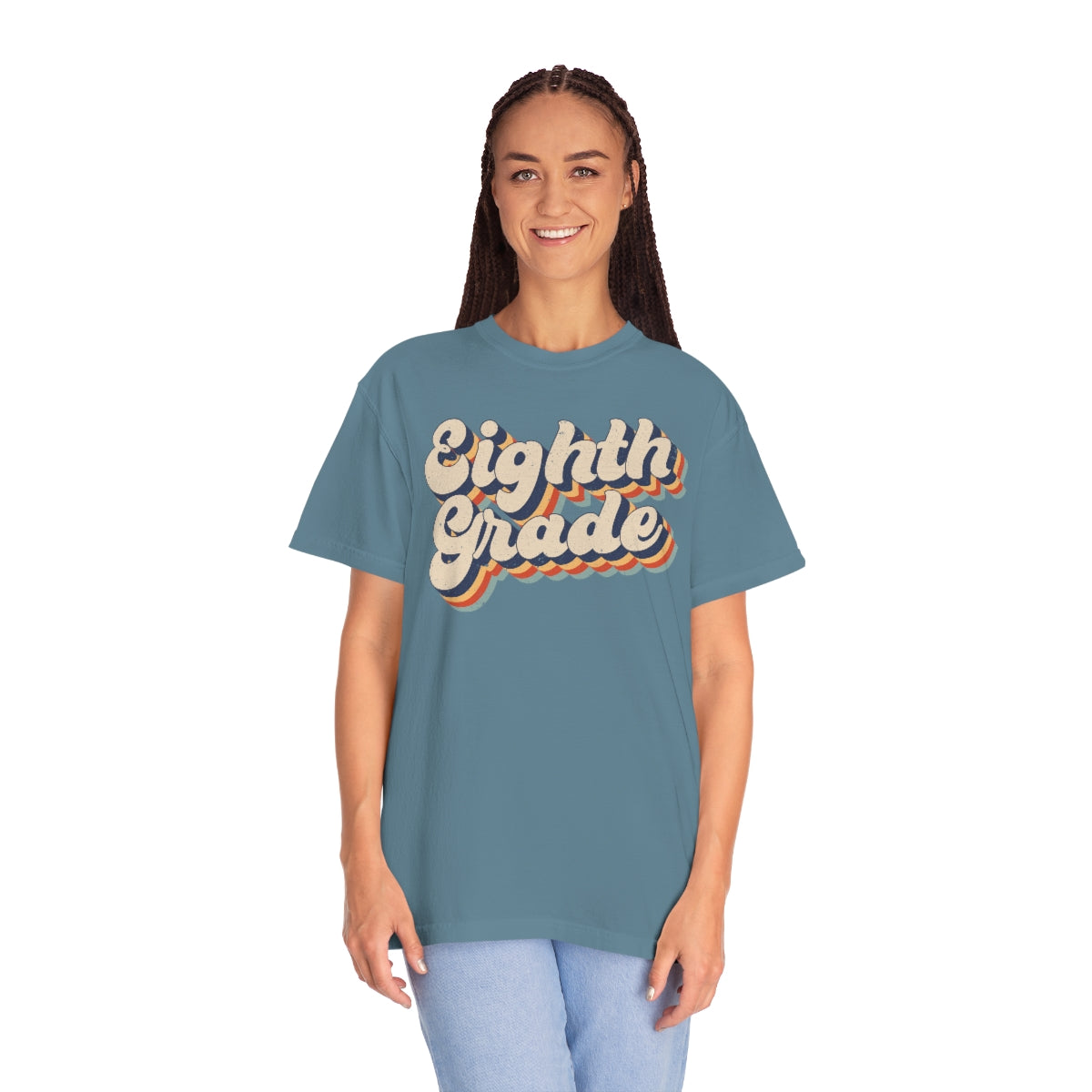 Retro Eighth Grade Unisex Garment-Dyed Comfort Colors PREMIUM T-shirt