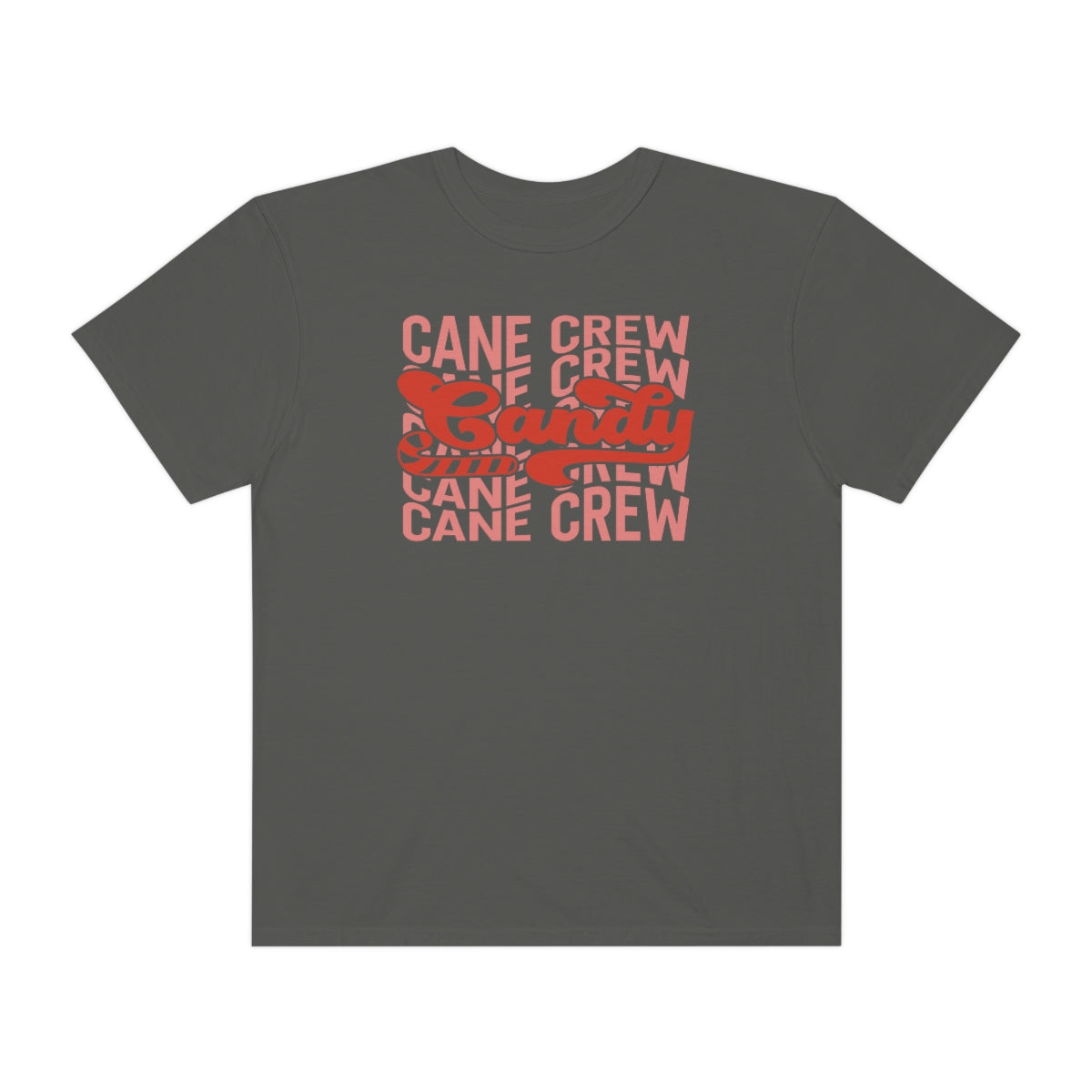 Candy Cane Crew Unisex Garment-Dyed Comfort Colors PREMIUM T-shirt