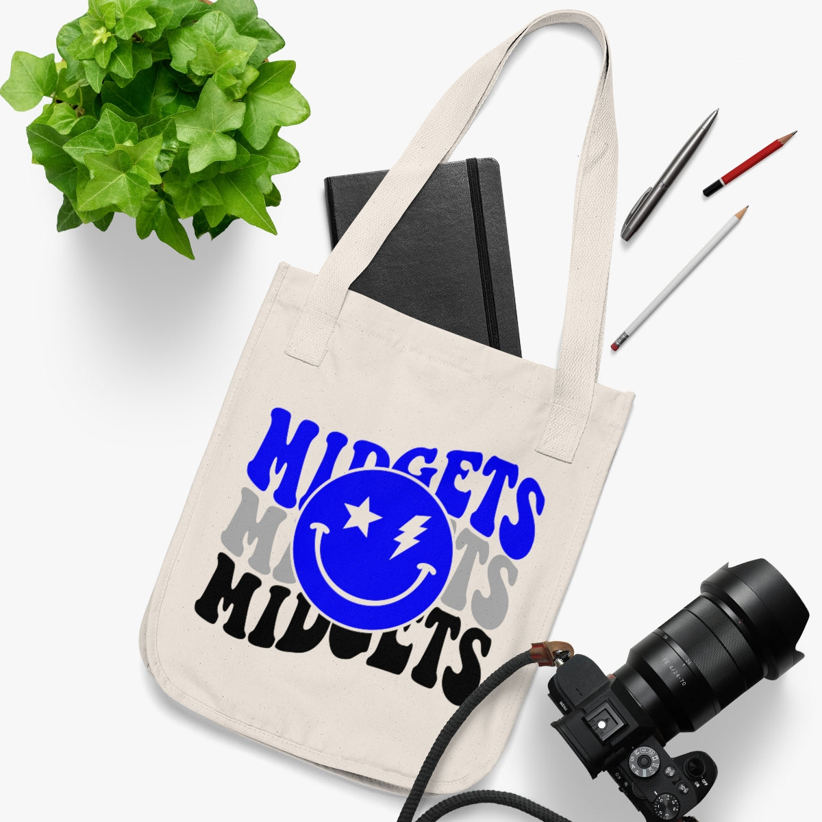 Midget Lightning Canvas Tote Bag