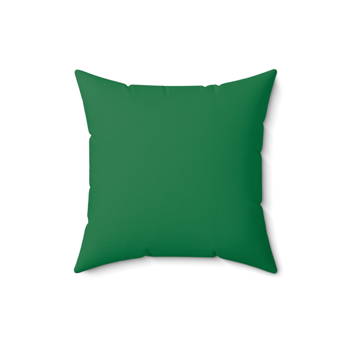 Green Smithton Cougars Spun Polyester Square Pillow