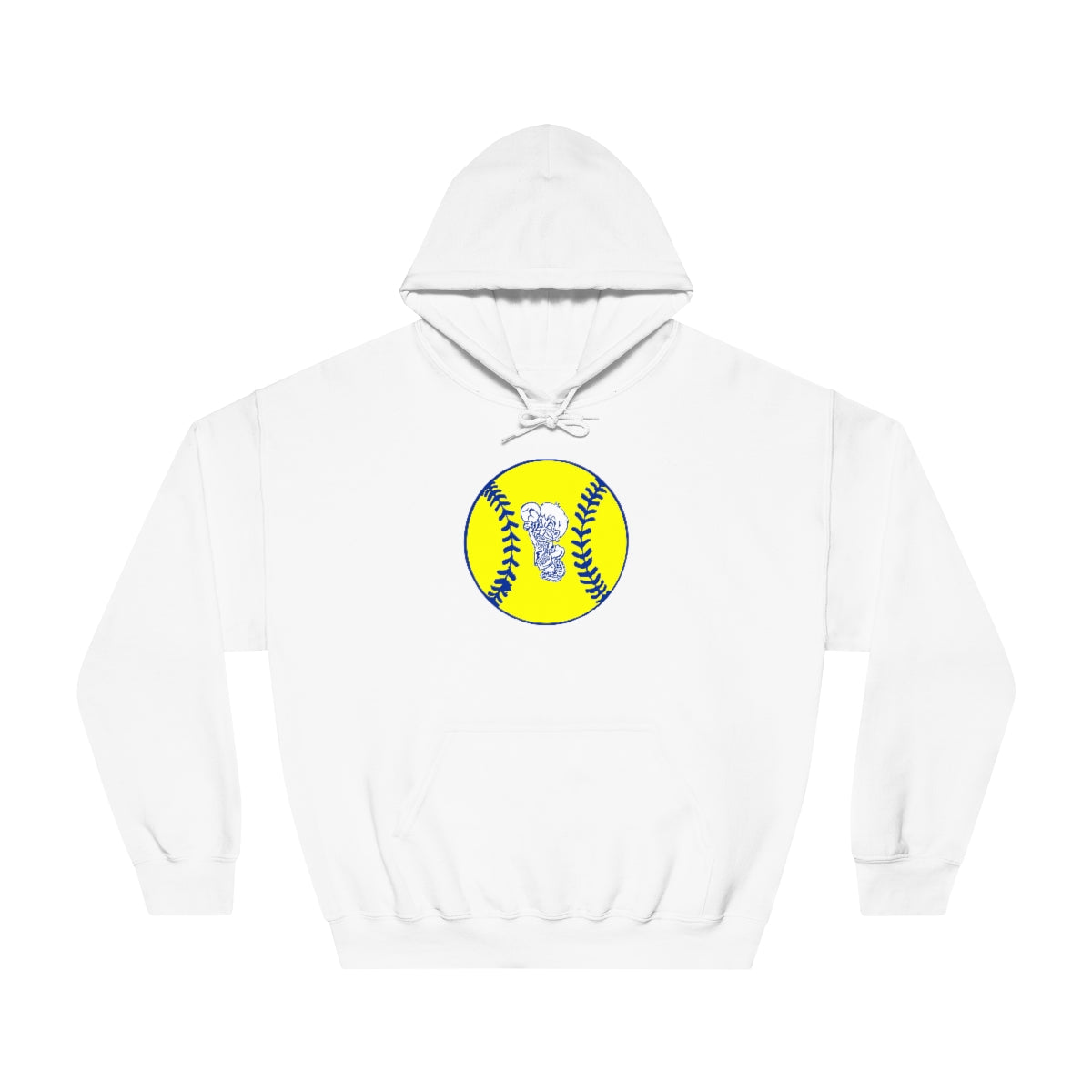 Freeburg Midgets Softball Unisex DryBlend® Hooded Sweatshirt