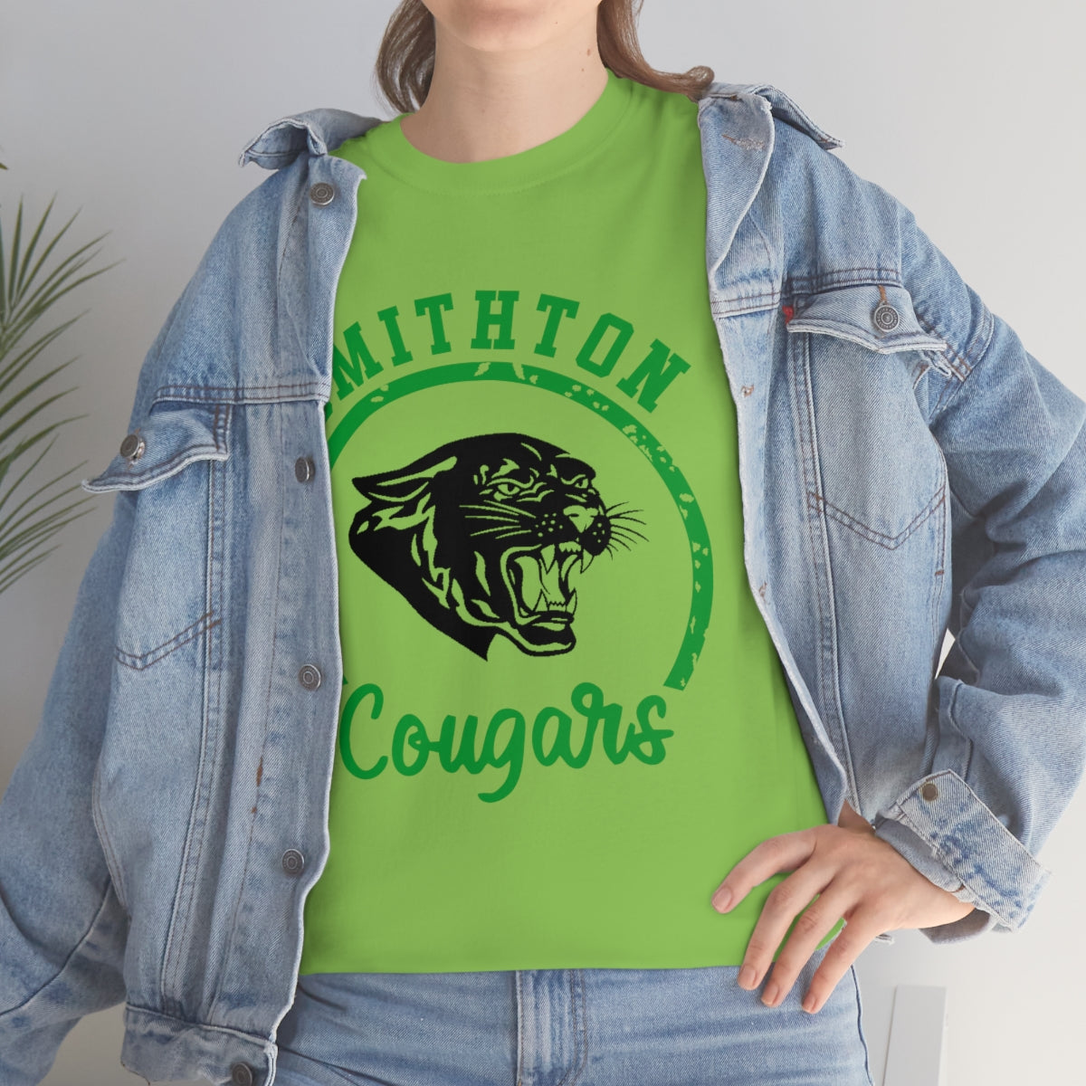 Smithton Cougars Unisex Heavy Cotton Tee