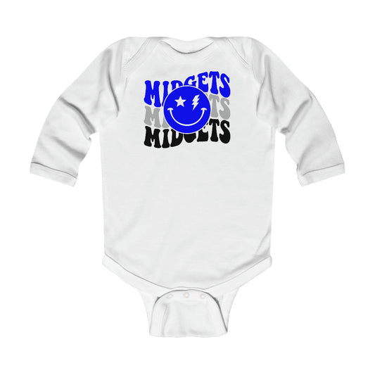 Freeburg Midget Lightning Infant Long Sleeve Bodysuit