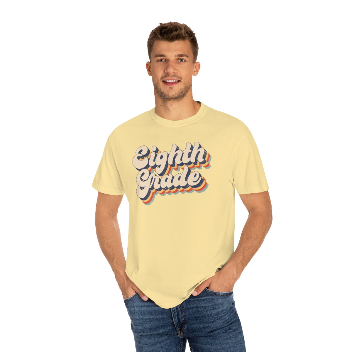 Retro Eighth Grade Unisex Garment-Dyed Comfort Colors PREMIUM T-shirt