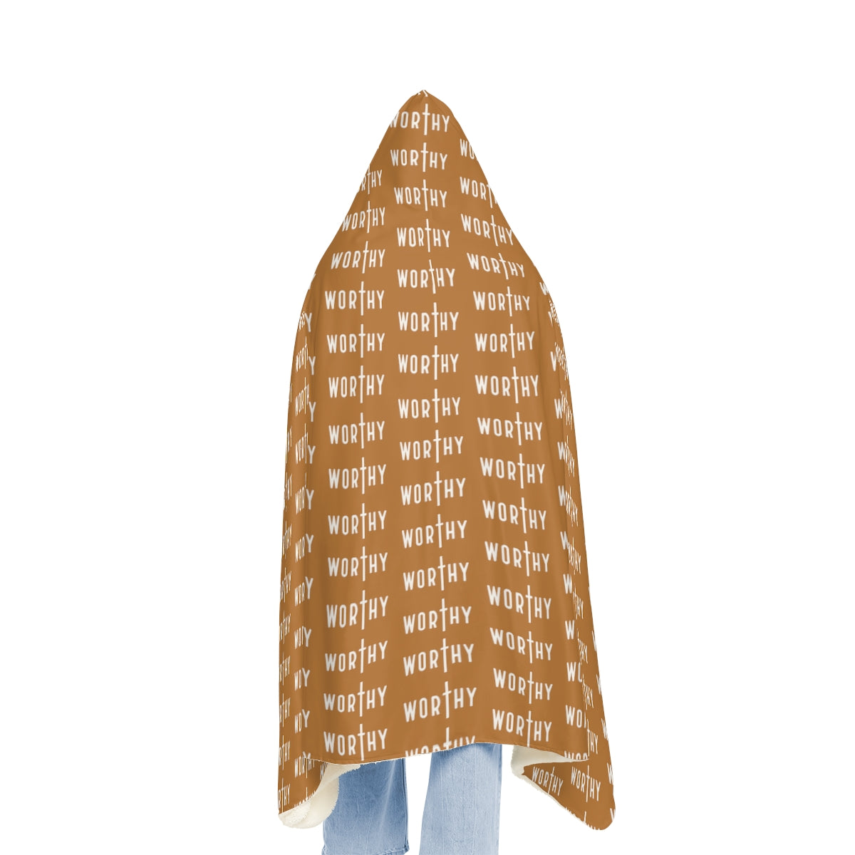 Light Brown Worthy Snuggle Blanket
