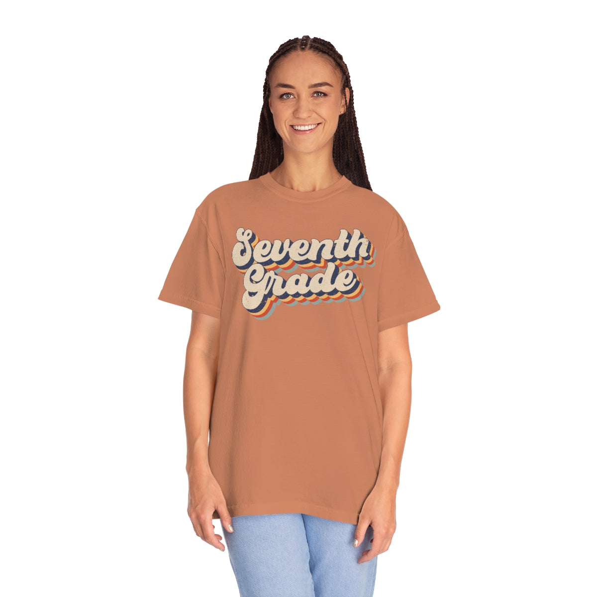 Retro Seventh Grade Unisex Garment-Dyed Comfort Colors PREMIUM T-shirt