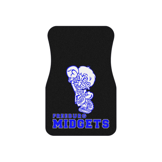 Black Freeburg Midgets Car Mats (SET of 2)