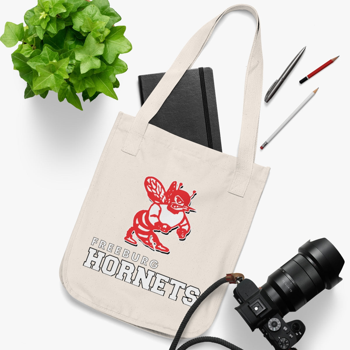 Freeburg Hornets Canvas Tote Bag