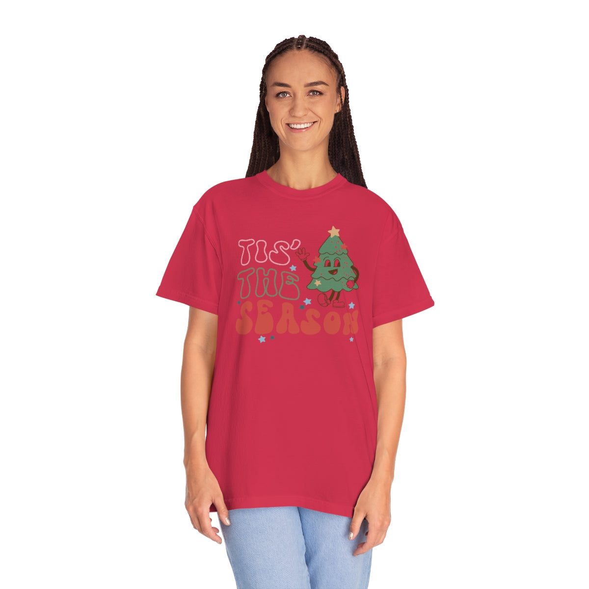 Tis the Season Christmas Unisex Garment-Dyed Comfort Colors PREMIUM T-shirt