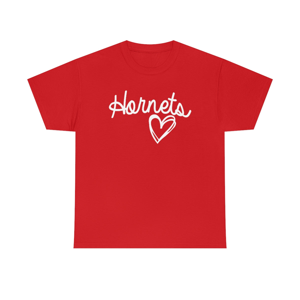 Hornet White Heart Unisex Heavy Cotton Tee