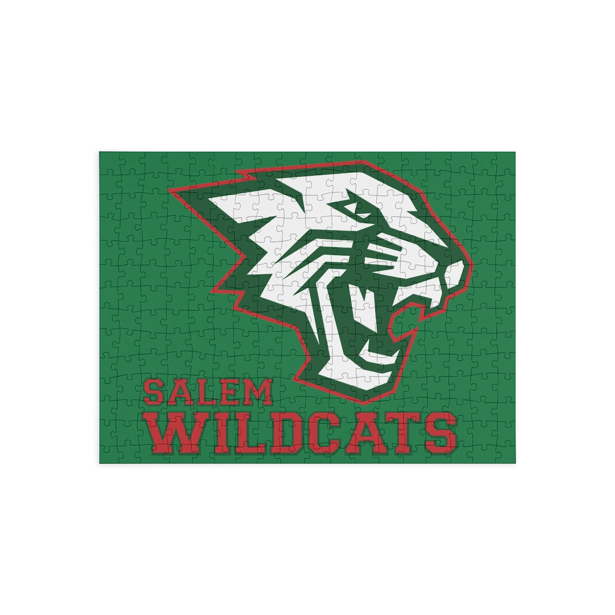 Salem Wildcats - Green Puzzle (96, 252, 500, 1000-Piece)