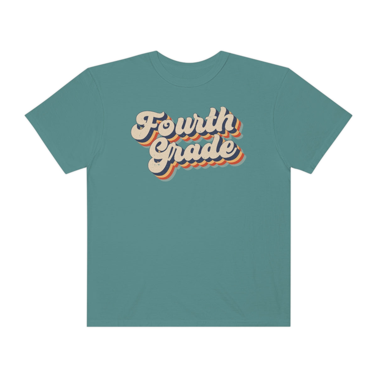 Retro Fourth Grade Unisex Garment-Dyed Comfort Colors PREMIUM T-shirt