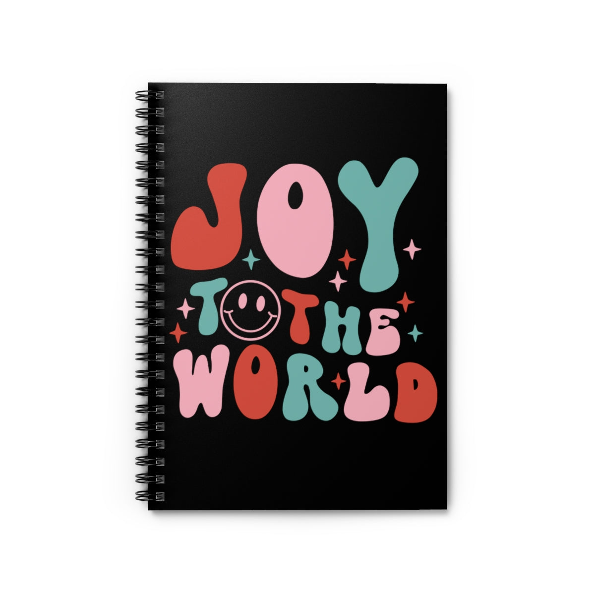 Joy to the World Spiral Notebook - Ruled Line