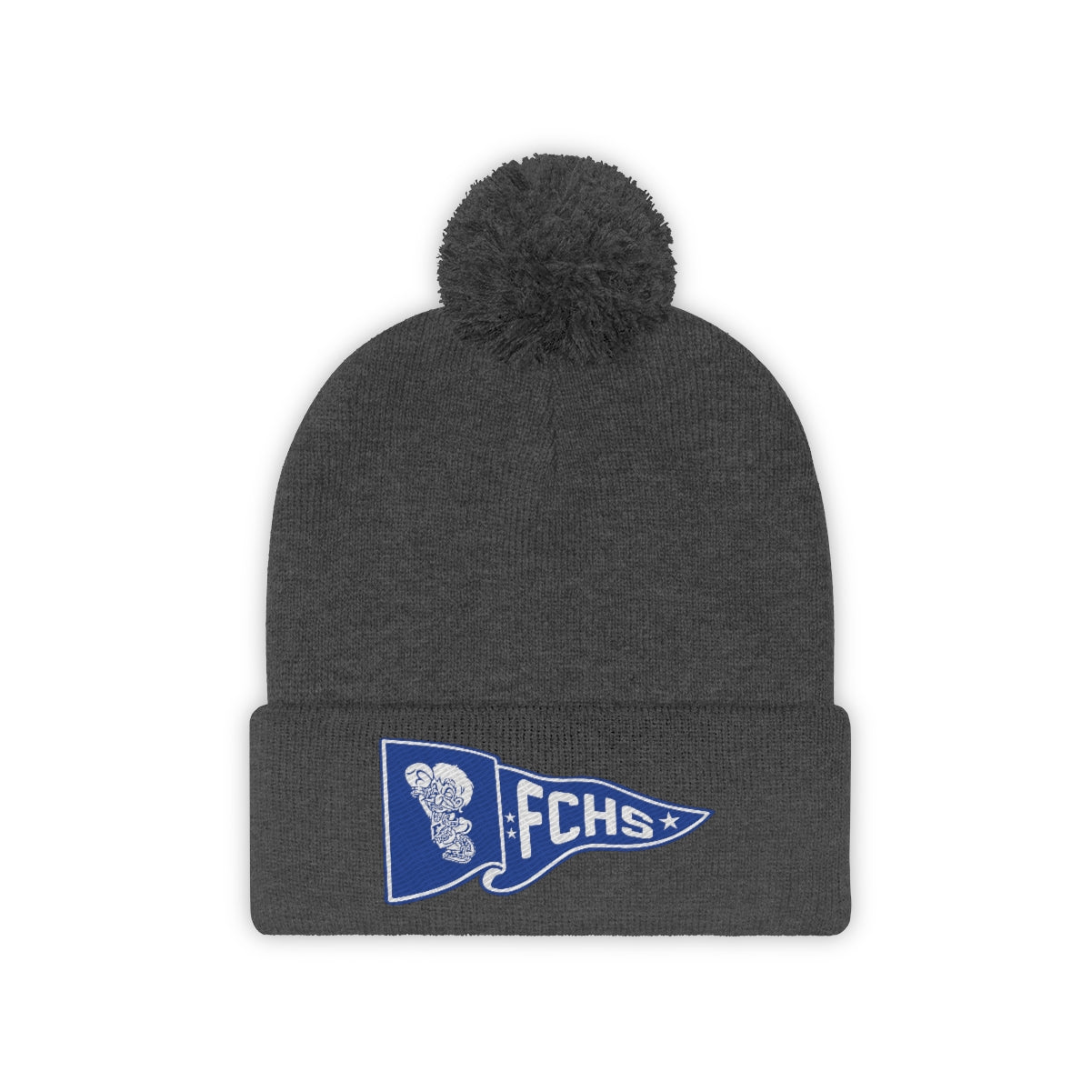 Freeburg Midget Pennant Pom Pom Beanie