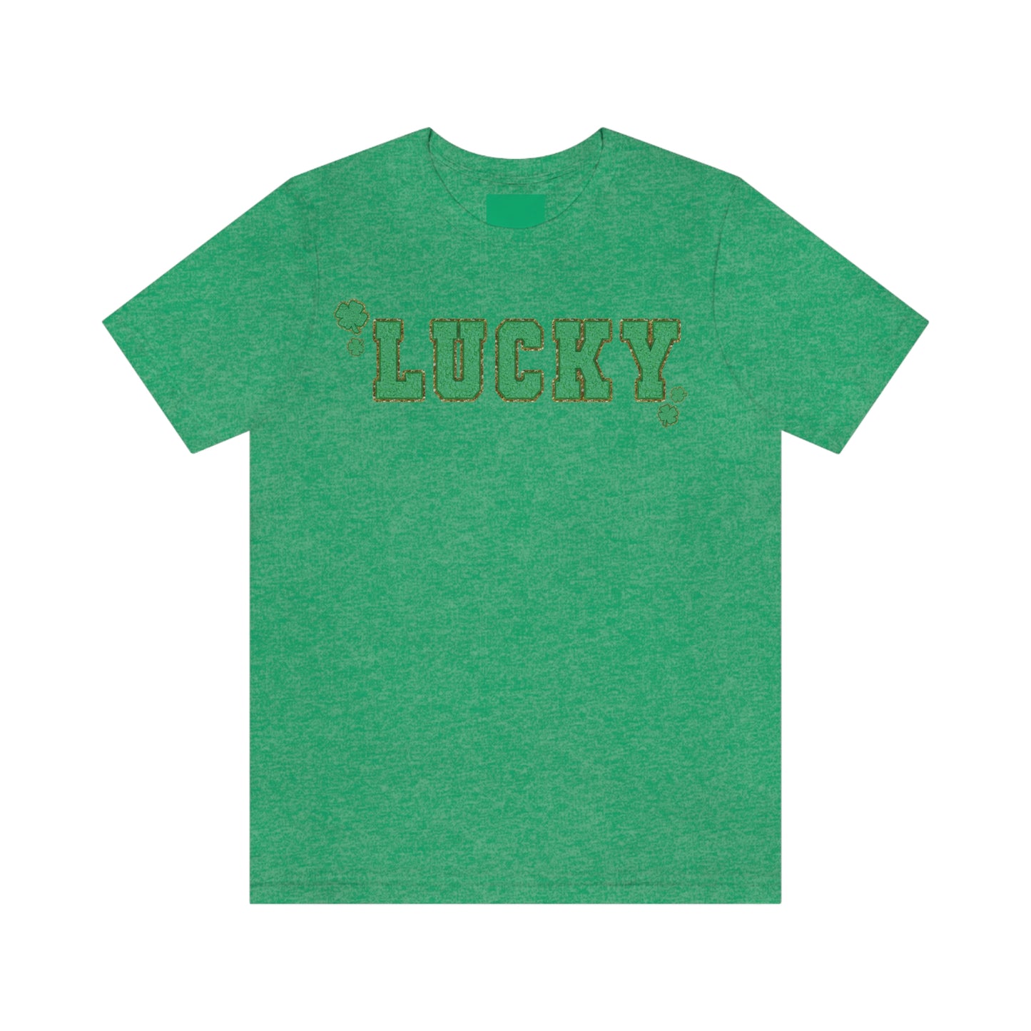 St. Patrick's Day "Lucky" Unisex Jersey Short Sleeve Tee