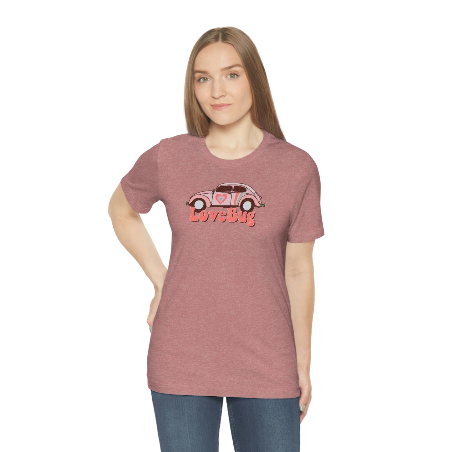 "Love Bug"  Unisex Jersey Short Sleeve Tee