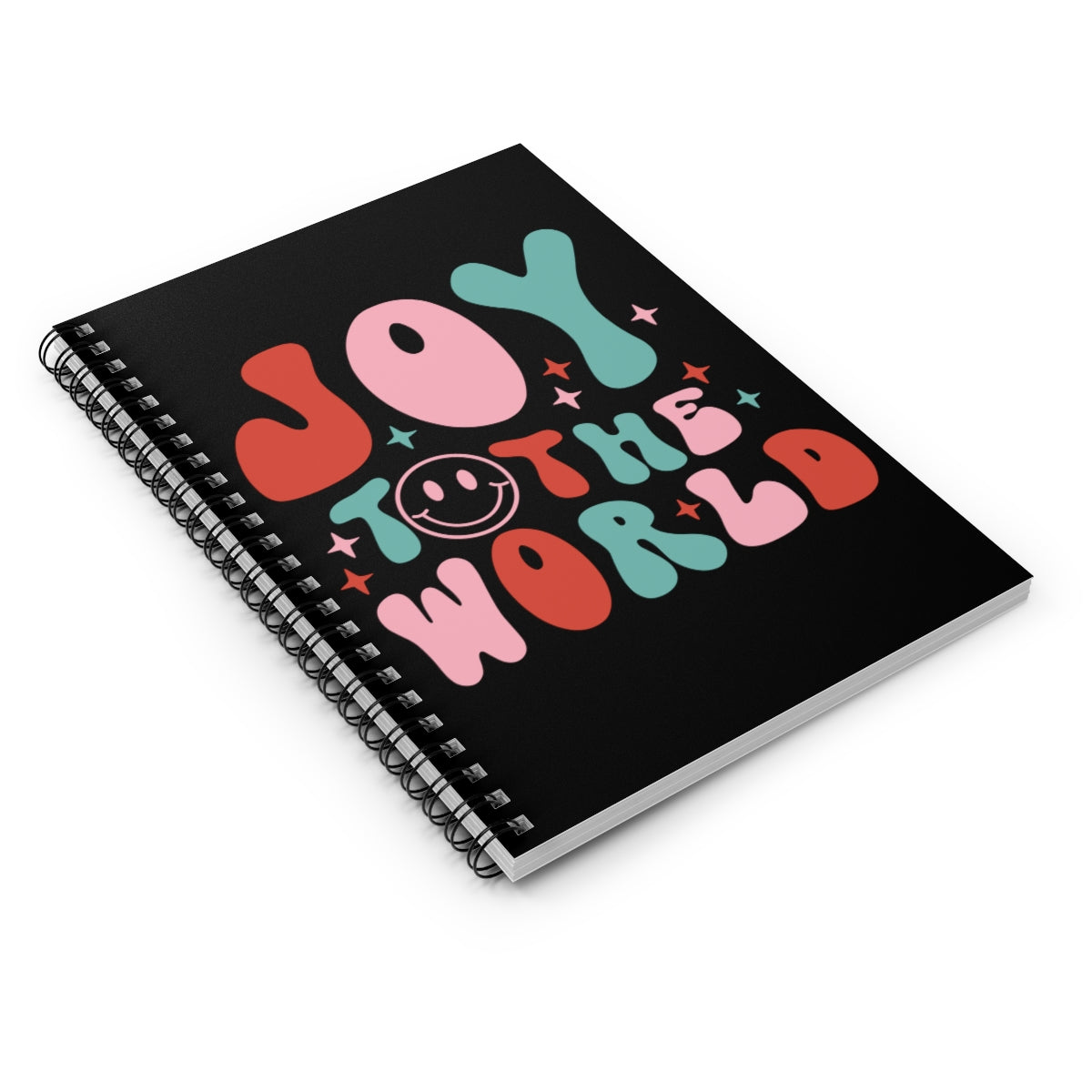 Joy to the World Spiral Notebook - Ruled Line