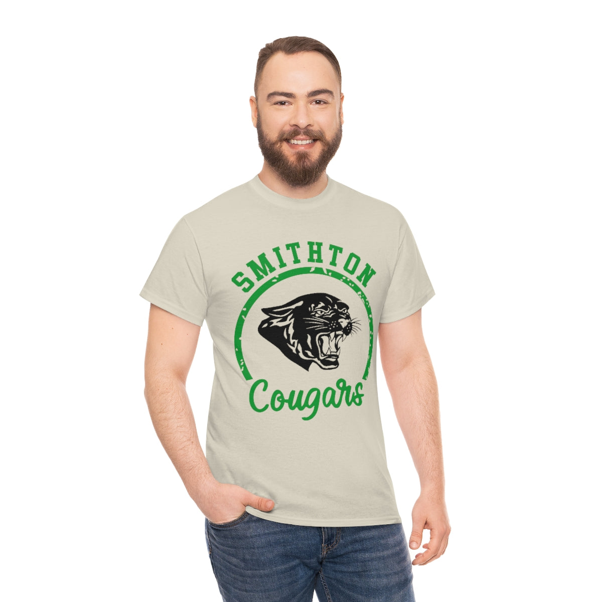 Smithton Cougars Unisex Heavy Cotton Tee