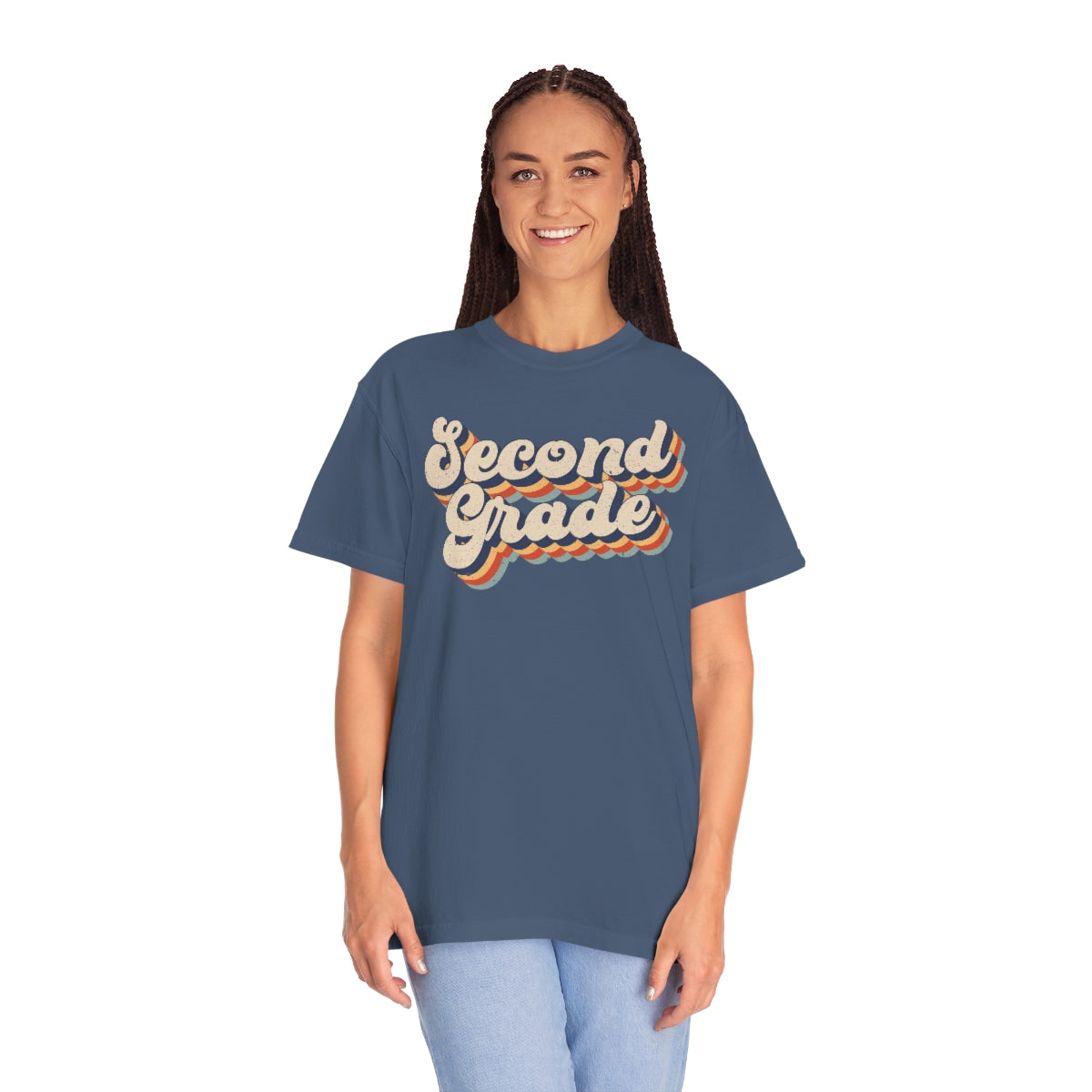 Retro Second Grade Unisex Garment-Dyed Comfort Colors PREMIUM T-shirt