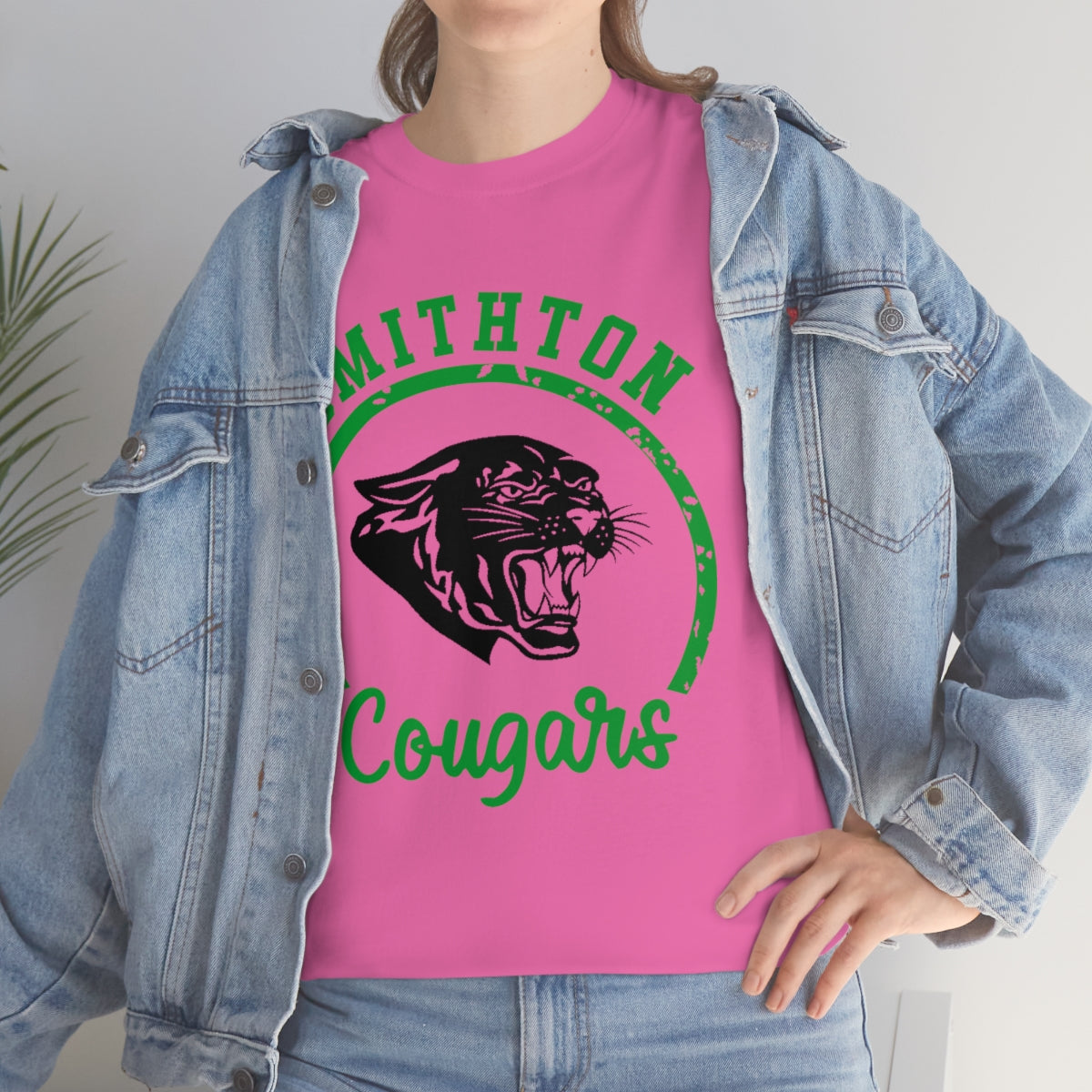 Smithton Cougars Unisex Heavy Cotton Tee