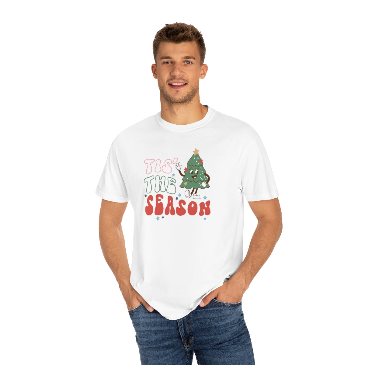 Tis the Season Christmas Unisex Garment-Dyed Comfort Colors PREMIUM T-shirt