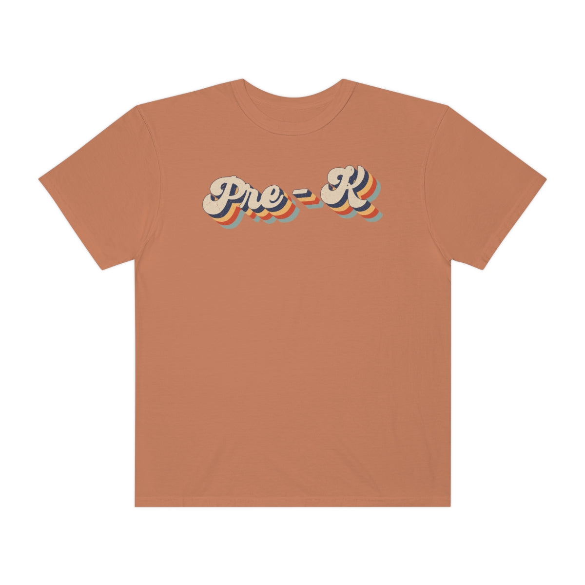 Retro Pre-K Unisex Garment-Dyed Comfort Colors PREMIUM T-shirt